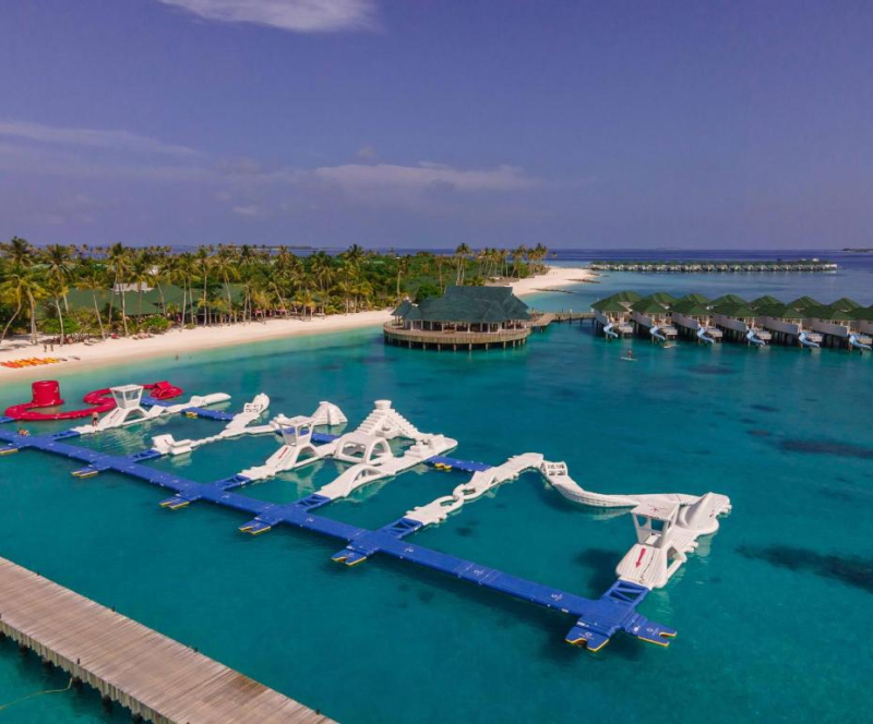3N Water Villa with Pool & Slide