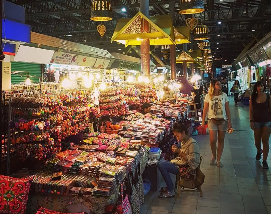Chiang Mai Night Bazaar Chiang Mai Night Bazaar Hi Res Stock
