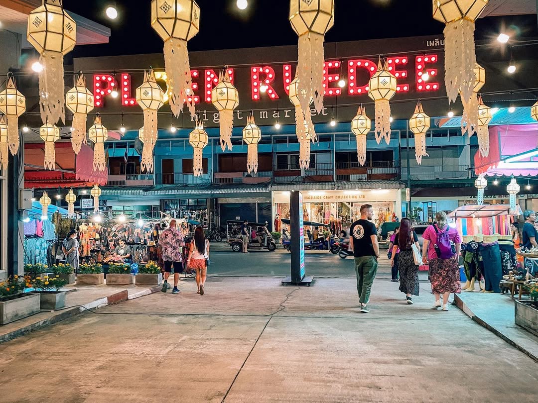 Ploen Ruedee among the Best Chiang Mai Night Markets
