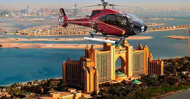 The Helicopter Ride over Dubai