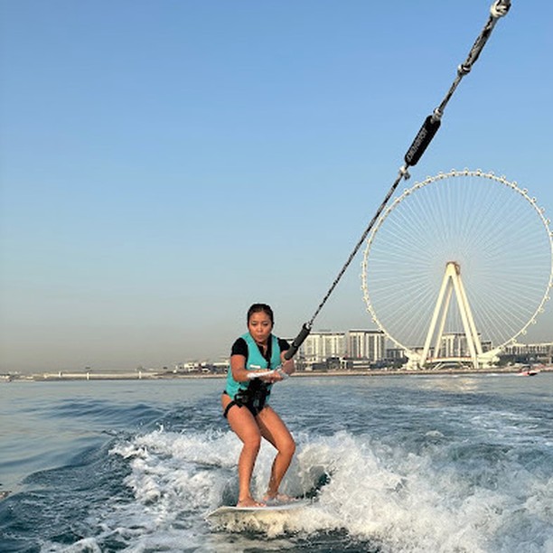 Wakeboarding at Jebel Ali