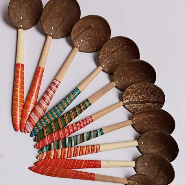 Coconut Shell Kitchen Utensils