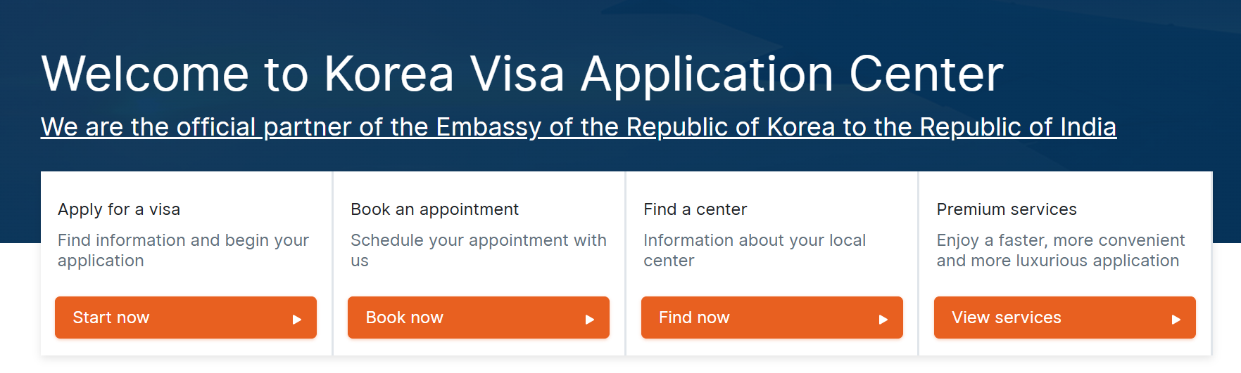 Apply for a visa