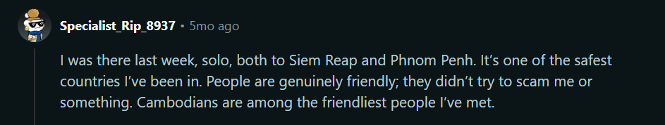 comments of customers