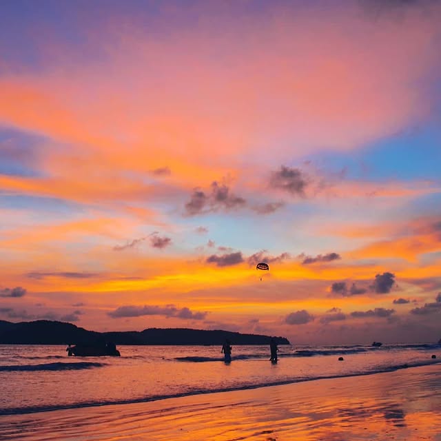 Sunset at Pantai Cenang