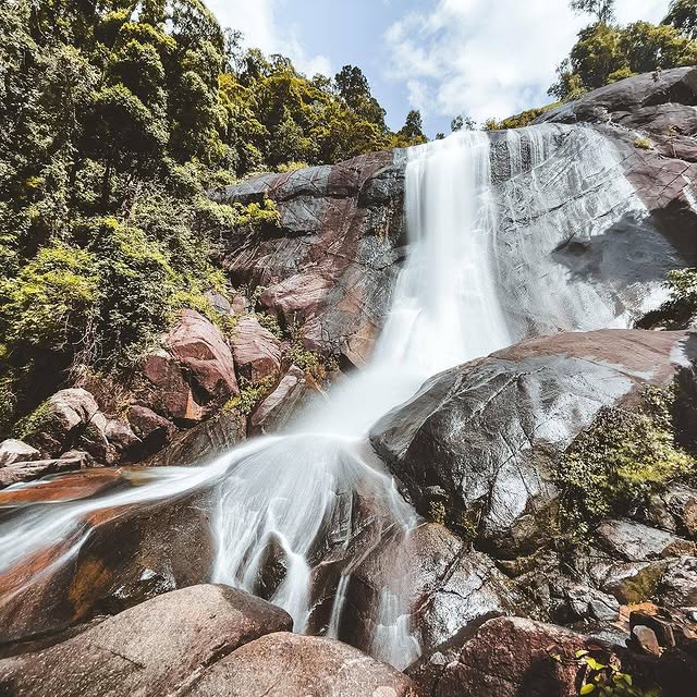 Telaga Tujuh (Seven Wells) Waterfall