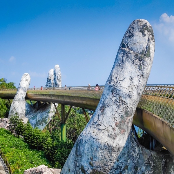 Golden Hand Bridge in Da Nang