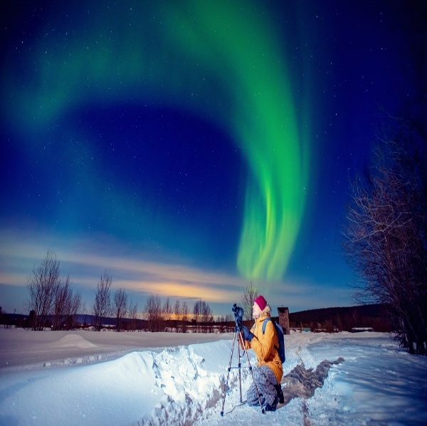 best time to see northern lights in finland​
