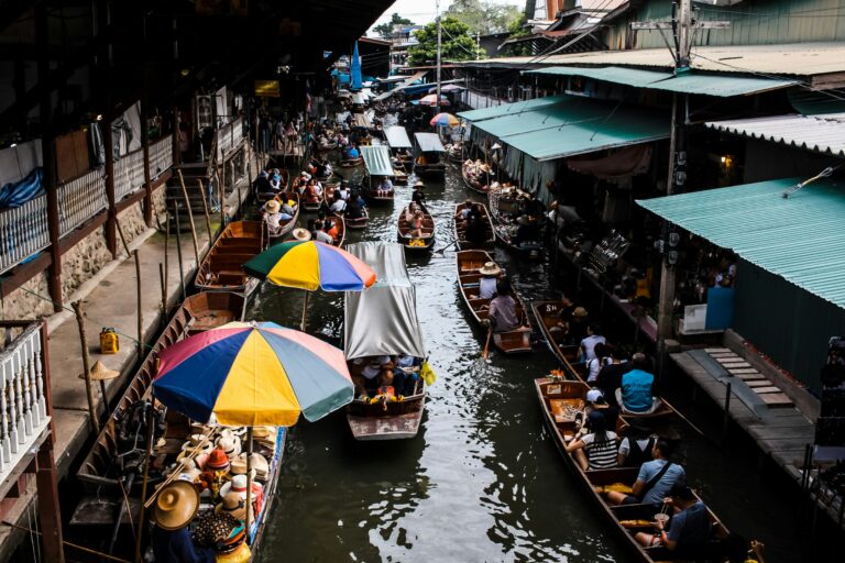 Floating Markets in Bangkok