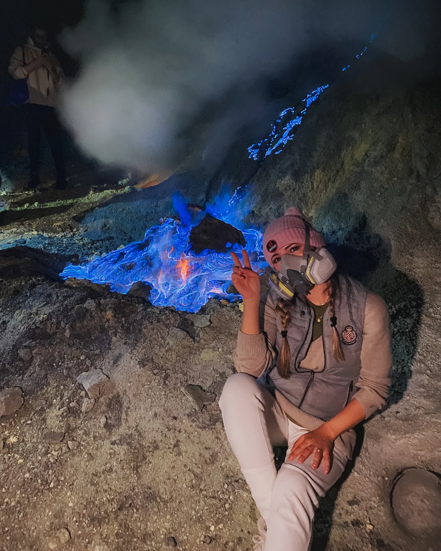 See the Blue Flames of Kawah Ijen, East Java