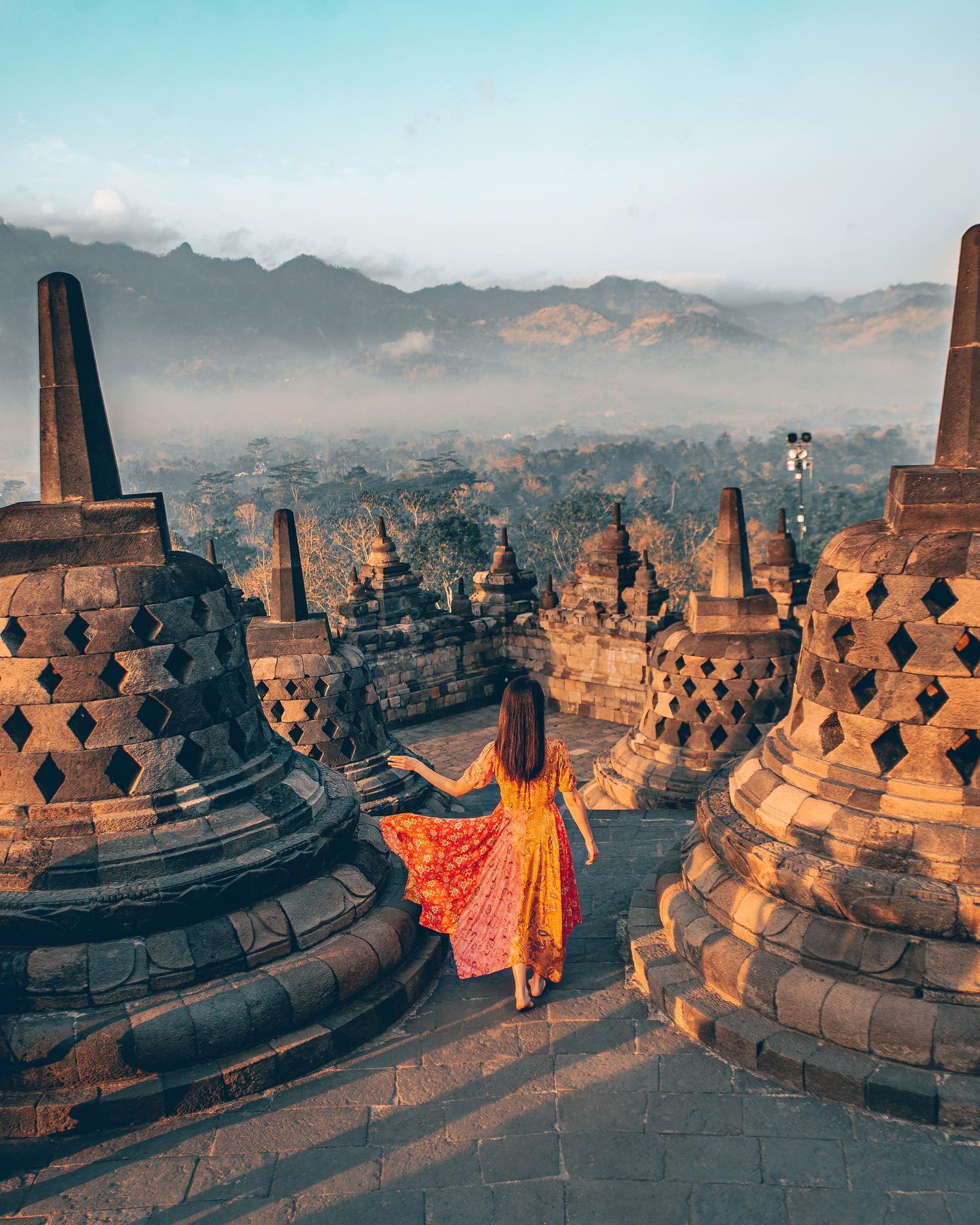 Visit Borobudur Temple, Central Java
