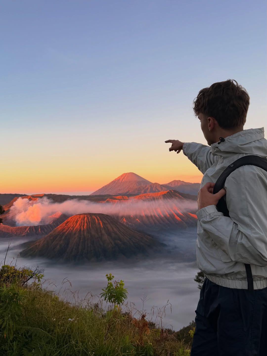Watch the Sunrise at Mount Bromo, East Java