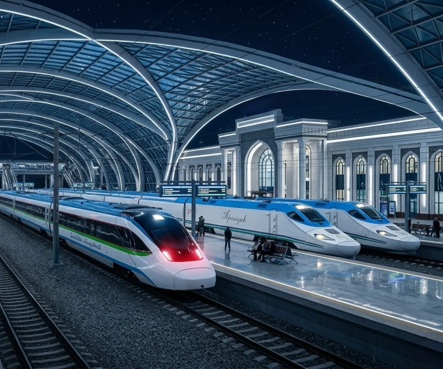 Experience the Afrosiyob High-Speed Train