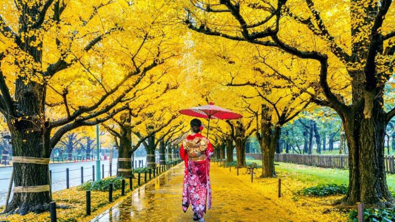 Japan in October