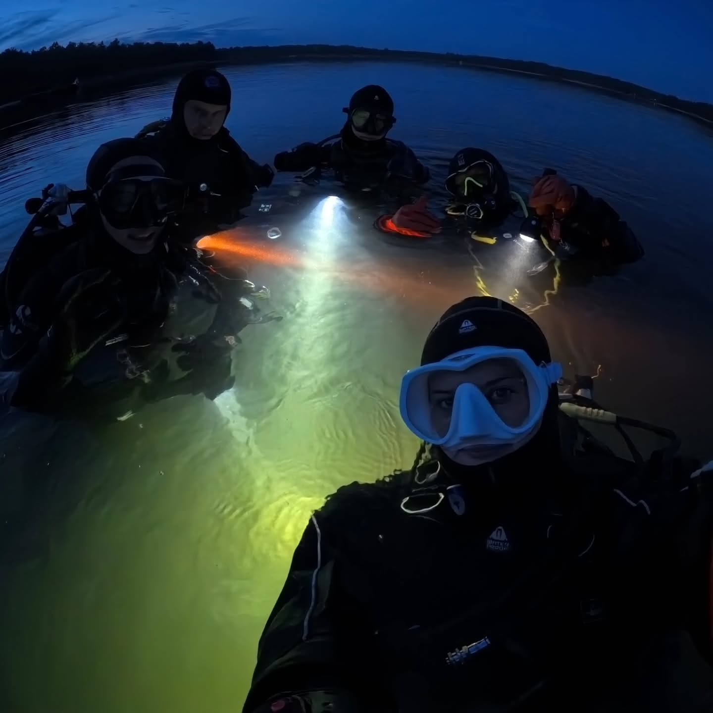 Night Scuba Diving